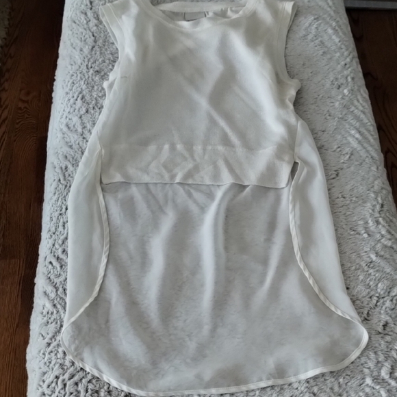 Zara Sleeveless Cream Top - Picture 10 of 15
